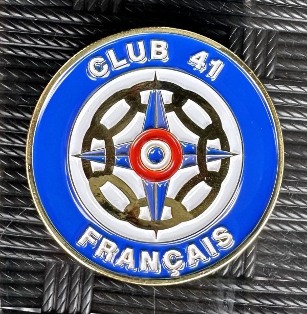 Coins Club 41  Français 2025-2026. 40mm – Image 3