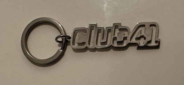 Porte clef Argenté inox