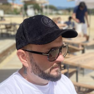 Casquette avec logo 41 velour