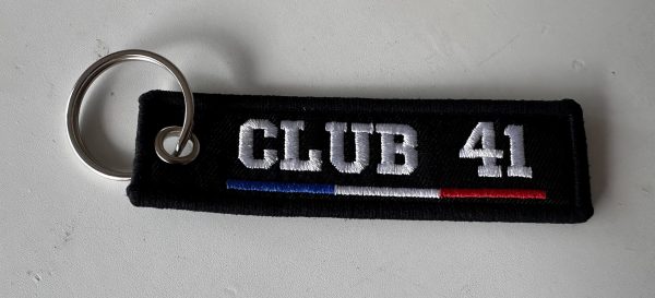 Porte clef aviation Club 41 Francais