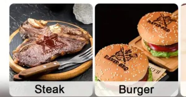 Fer pour marquer viande et aliments – Image 2