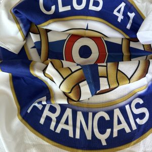 Drap de bain  club 41 Blanche Logo Imprimé centre 80x190