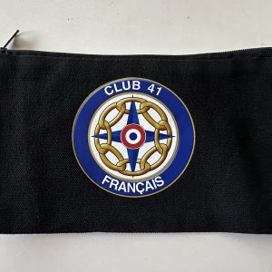 Sacoche de collier Noire Logo Club 41