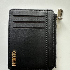 Porte Carte porte monnaie logo Club 41 avec Lettrage club 41