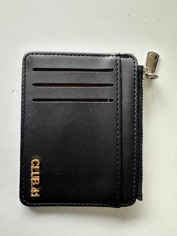 Porte Carte porte monnaie logo Club 41 avec Lettrage club 41