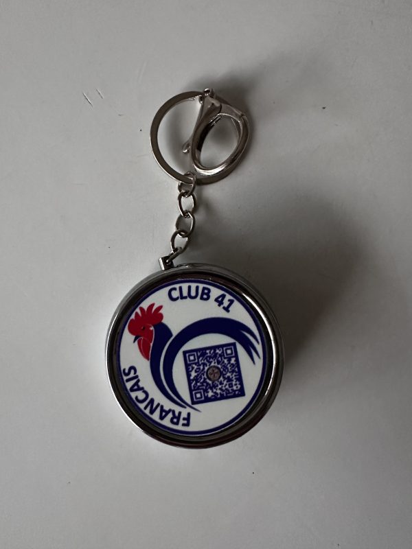 Cendrier de poche avec QR code