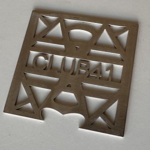 Dessous de verre/ décapsuleur club 41 Inox
