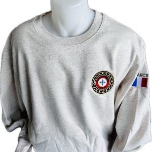SWEAT col rond 1963 BEIGE