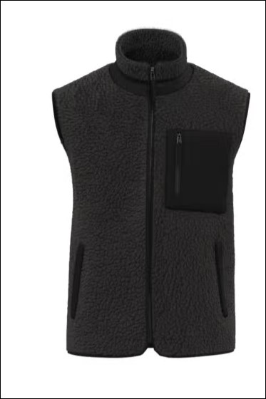 Bodywarmer SHERPA NOIR – Image 2